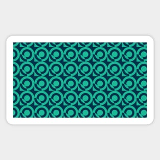 Circle Seamless Pattern 036#001 Sticker